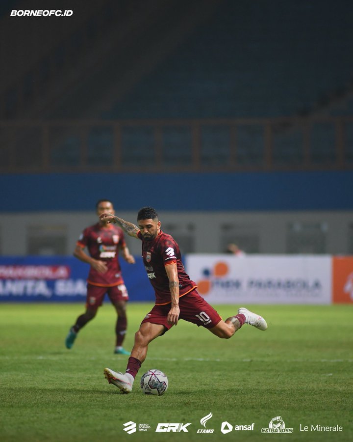 Jonathan Bustos, Pemain Asing Borneo FC yang Menyita Perhatian Lawan Persebaya