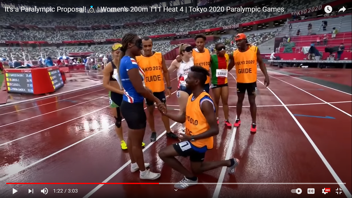 Romantis, Atlet Lari Ini Dilamar Guide Runner di Paralimpiade Tokyo 2020