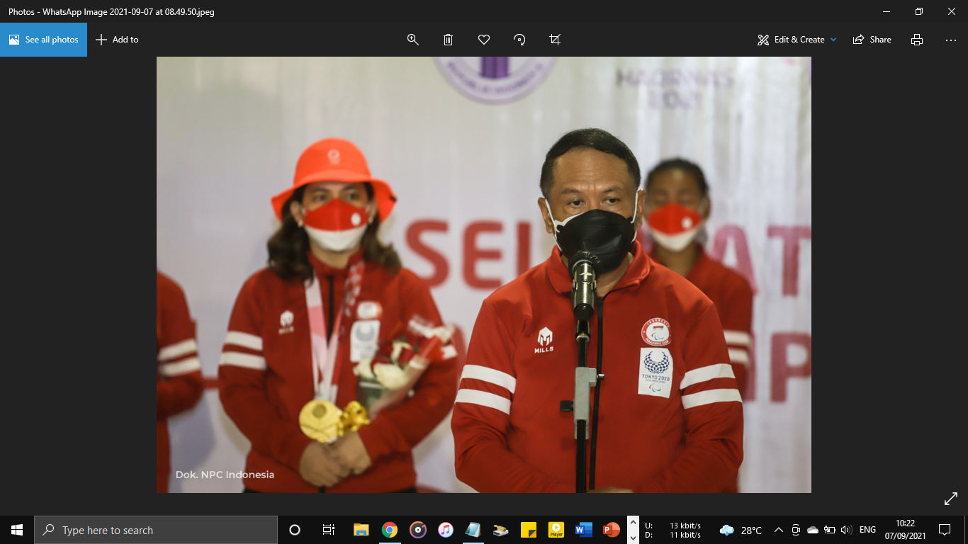 Indonesia Raih Emas di Olimpiade dan Paralimpiade, Menpora Zainudin Amali Dipuji DPD