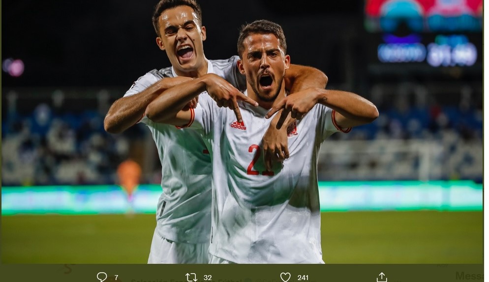 Hasil Kosovo vs Spanyol: Menang 2-0, Tim Matador Pimpin Klasemen Grup B
