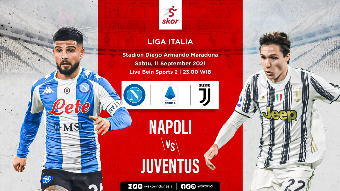 Link Live Streaming Napoli vs Juventus di Liga Italia