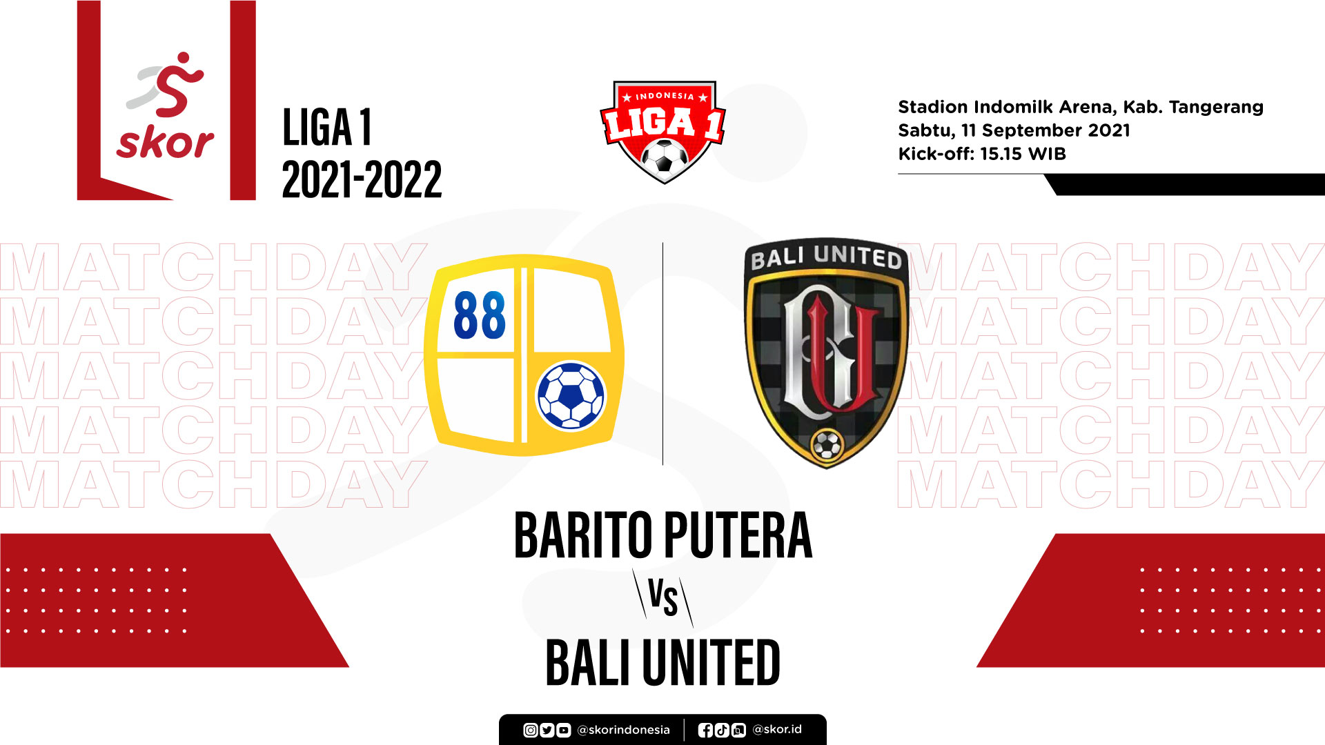 Prediksi Liga 1 2021-2022: Barito Putera vs Bali United