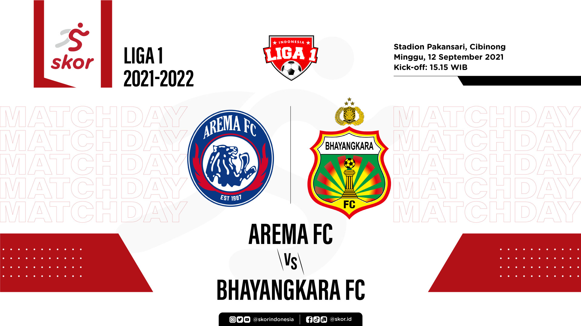 Link Live Streaming Arema FC vs Bhayangkara FC