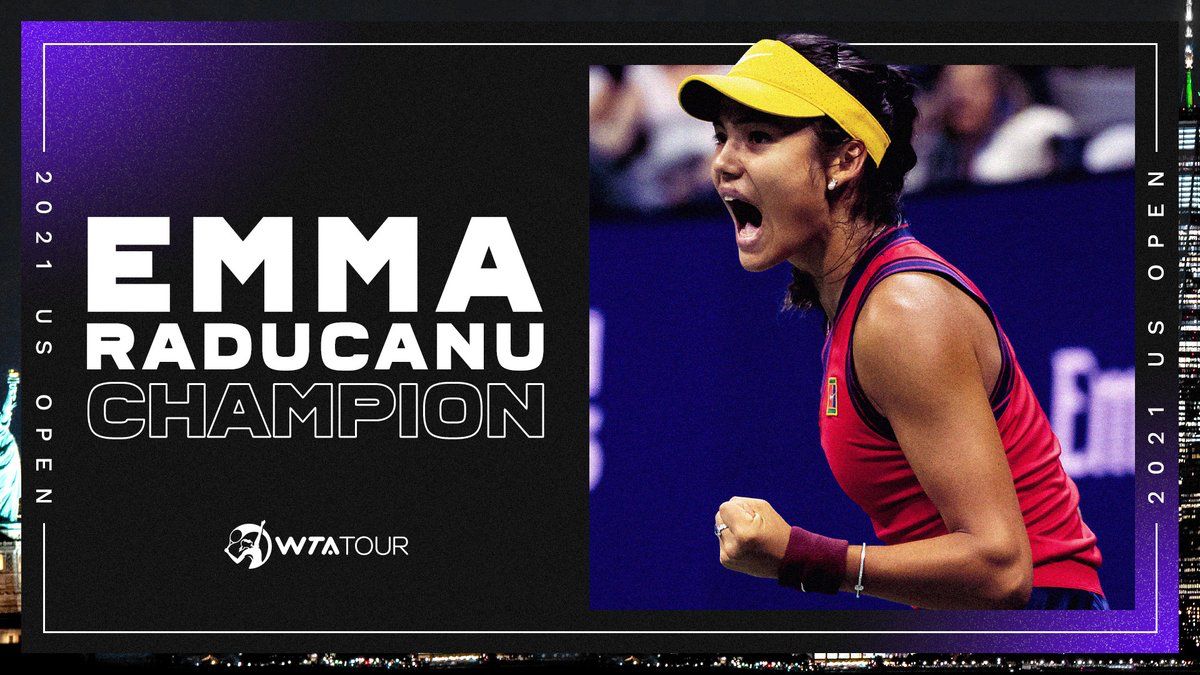 US Open 2021:  5 Fakta Emma Raducanu, Pemain Kualifikasi Pertama yang Juara Grand Slam