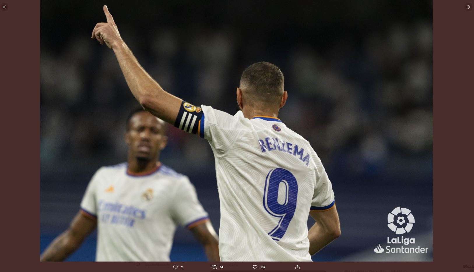 Top Skor Liga Spanyol: Ukir Hat-Trick, Karim Benzema Melejit ke Posisi Puncak