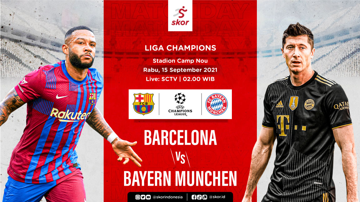 Link Live Streaming Barcelona vs Bayern Munchen di Liga Champions