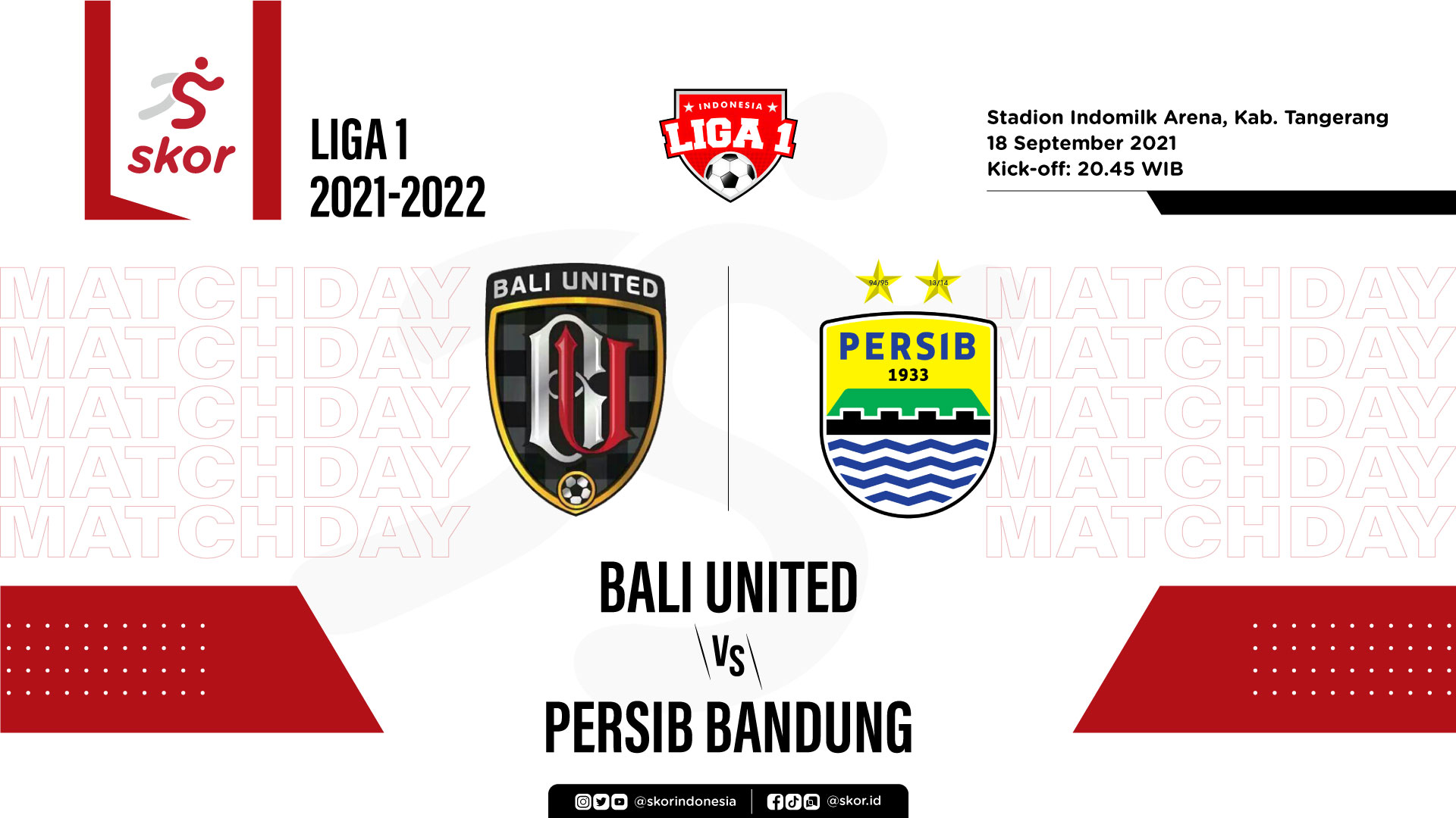 Link Live Streaming Liga 1 Hari Ini: Bali United vs Persib Berebut Puncak