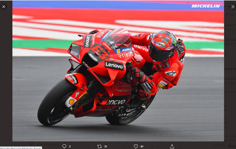 Francesco Bagnaia Ajak Duel Fabio Quartararo di 2 Seri Terakhir MotoGP 2021