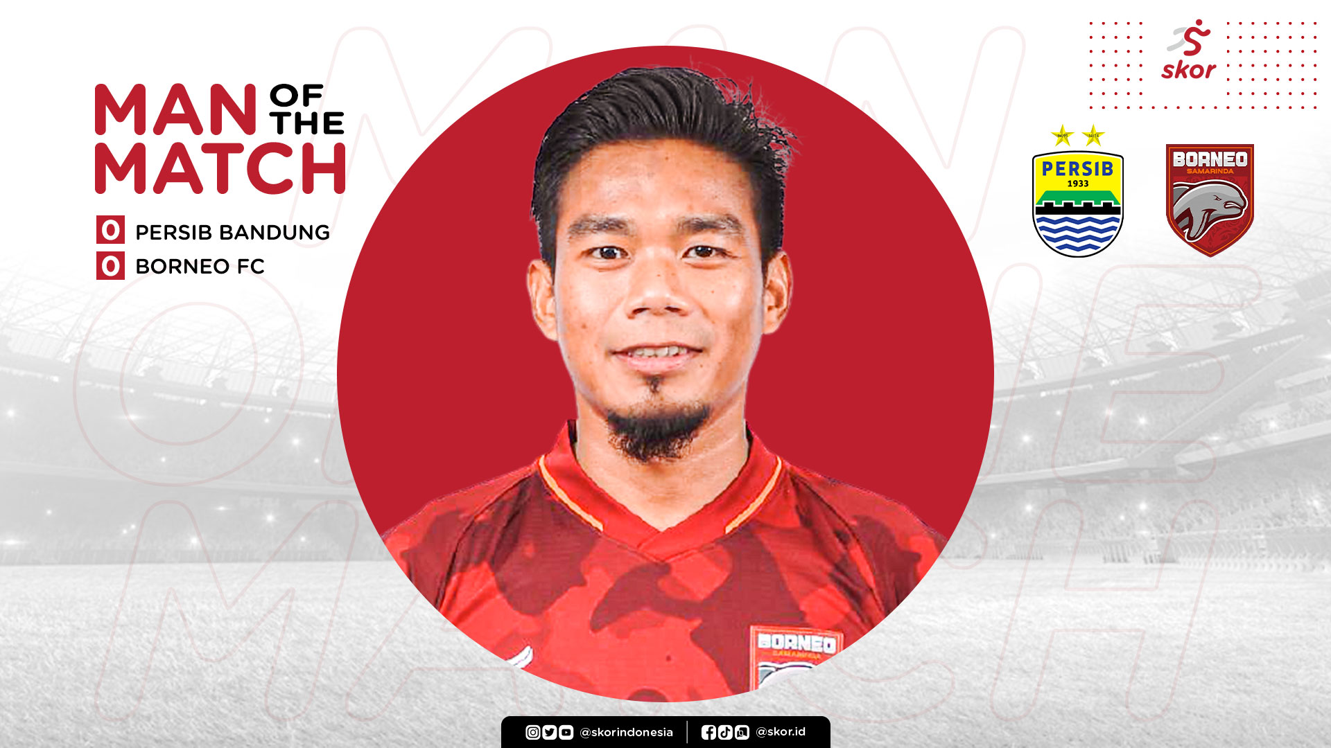 Man of The Match Persib Bandung vs Borneo FC: Wildansyah