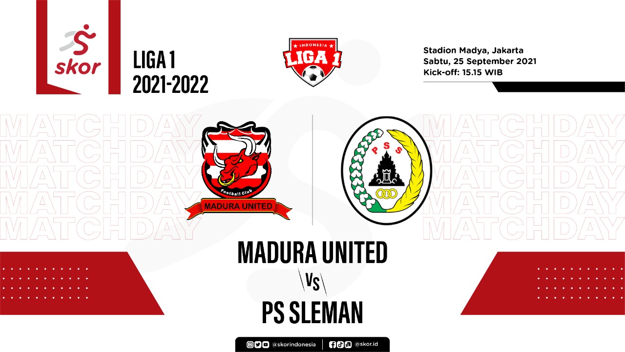 Prediksi Madura United vs PS Sleman: Ambisi Laskar Sapeh Kerrab Tinggalkan Zona Merah