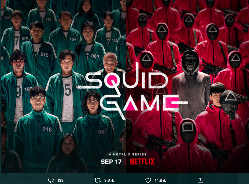 Film Squid Game Lagi Booming, Cek Manfaat Nonton Drakor Buat Kesehatan Mental