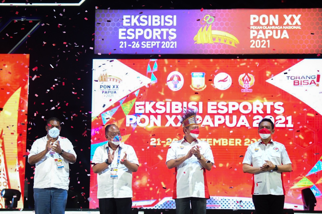 Ekshibisi Esports PON XX Papua 2021 Resmi Ditutup, Ketua DPR Sebut Esports Akan Jadi Cabor Andalan Indonesia