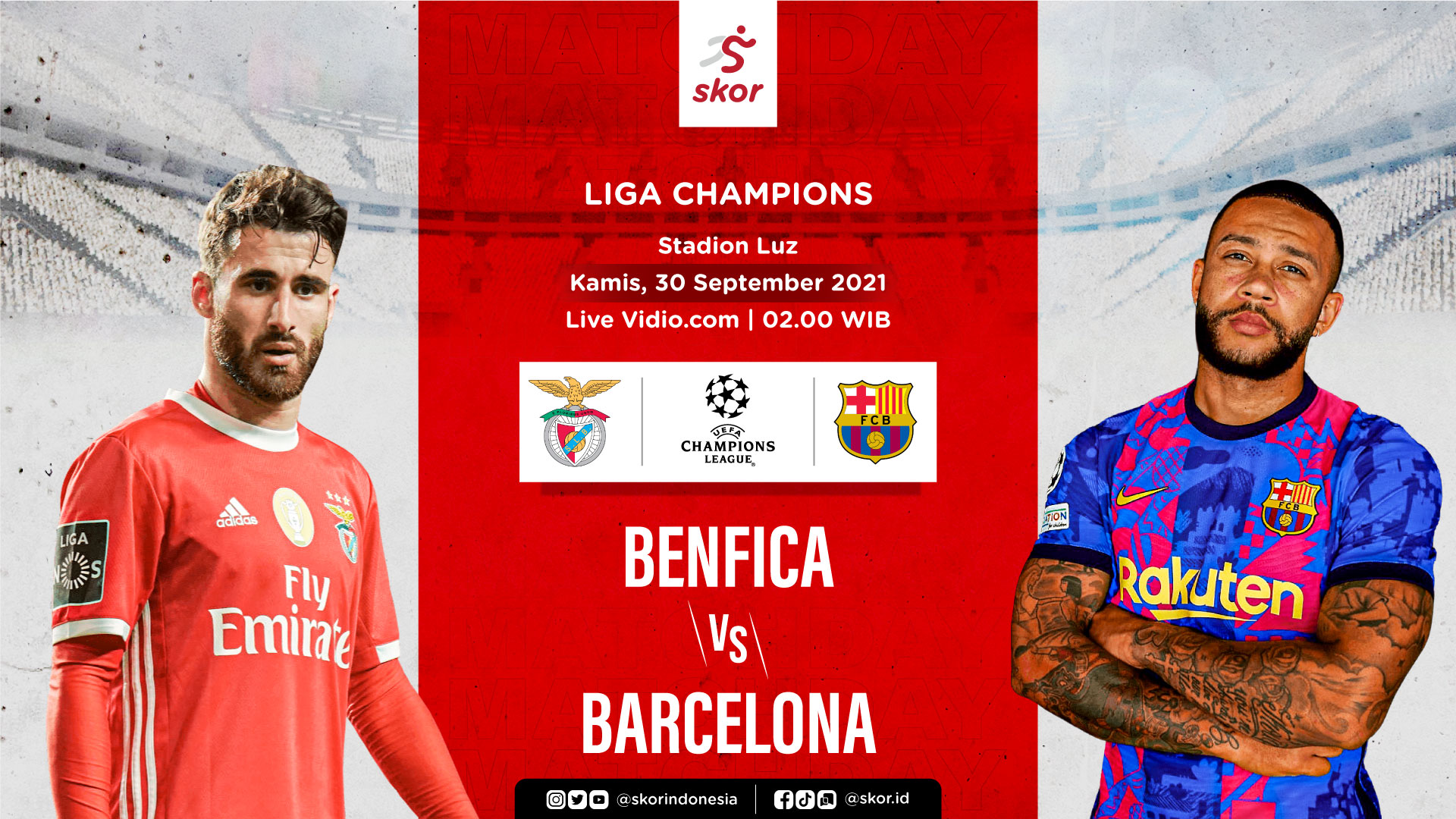 Prediksi Benfica vs Barcelona: Blaugrana dalam Tekanan 