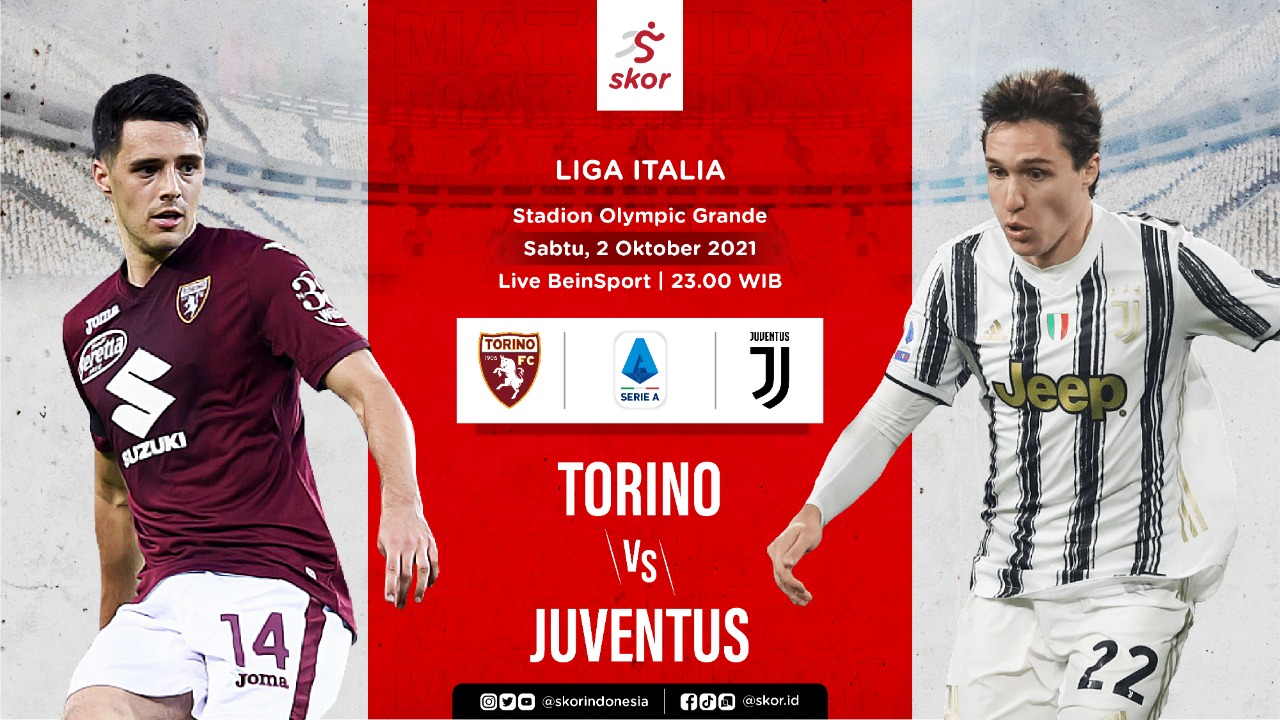 Link Live Streaming Liga Italia Hari Ini: Ada Torino vs Juventus dan Sassuolo vs Inter Milan