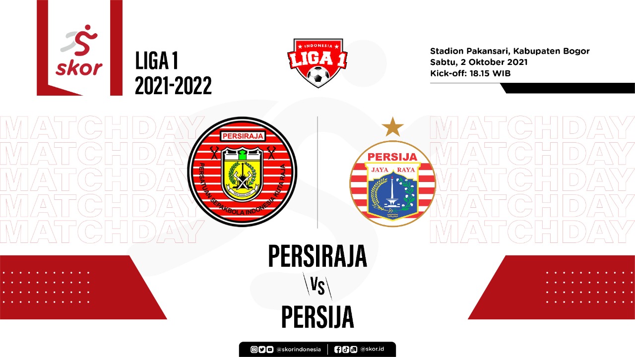 LIVE Update: Persiraja Banda Aceh vs Persija Jakarta