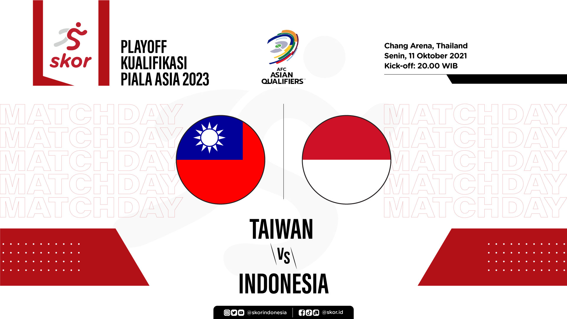 Timnas Taiwan vs Timnas Indonesia: Prediksi dan Link Live Streaming