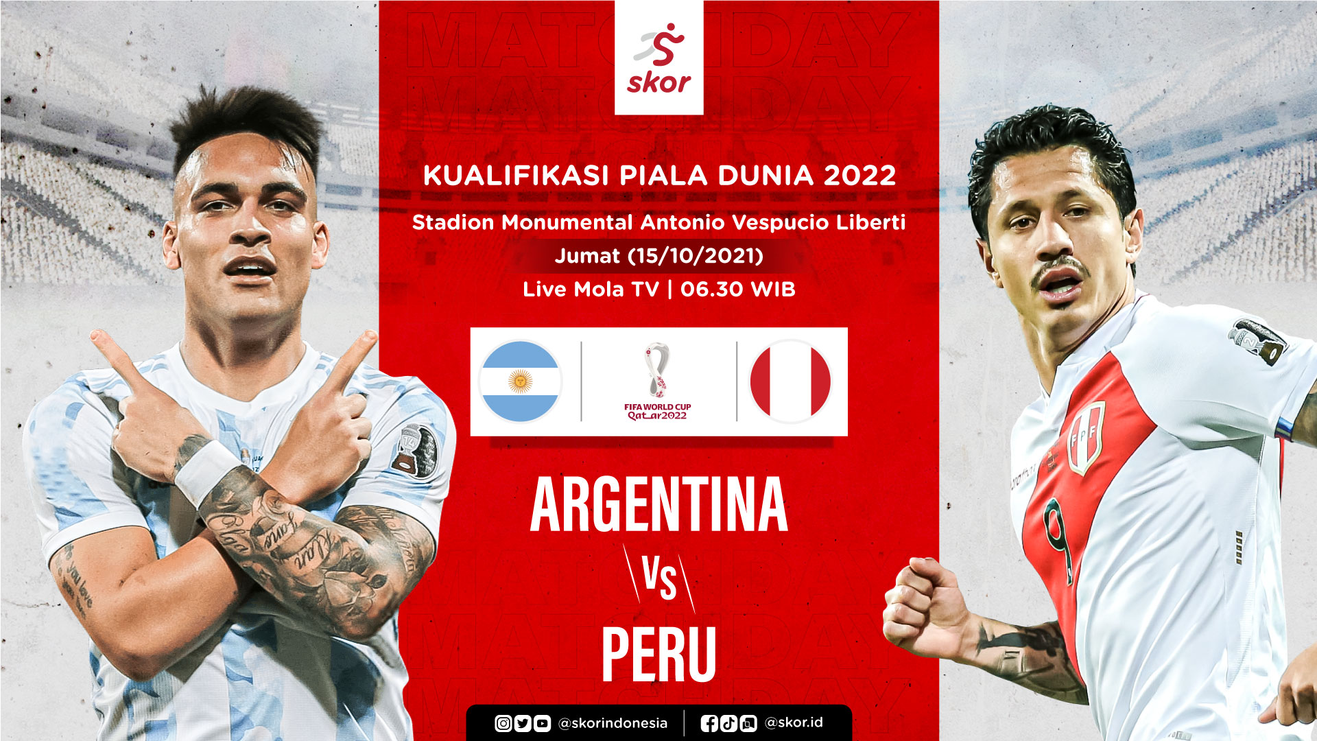 Prediksi Argentina vs Peru: La Albiceleste Jaga Laju Tak Terkalahkan