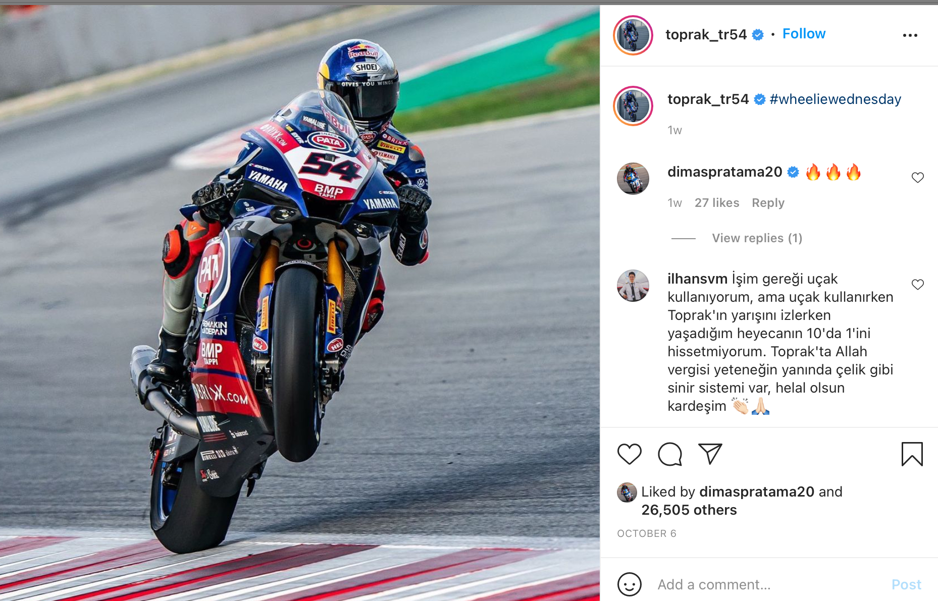 Eks Rival Valentino Rossi Sebut Toprak Razgatlioglu Tak Akan Pindah ke MotoGP