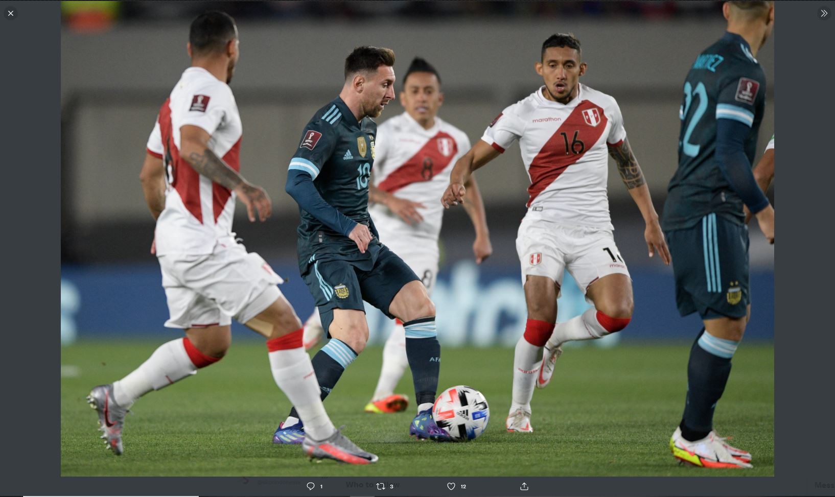 Hasil Argentina vs Peru: Gol Tunggal Lautaro Martinez Pastikan Kemenangan Albiceleste