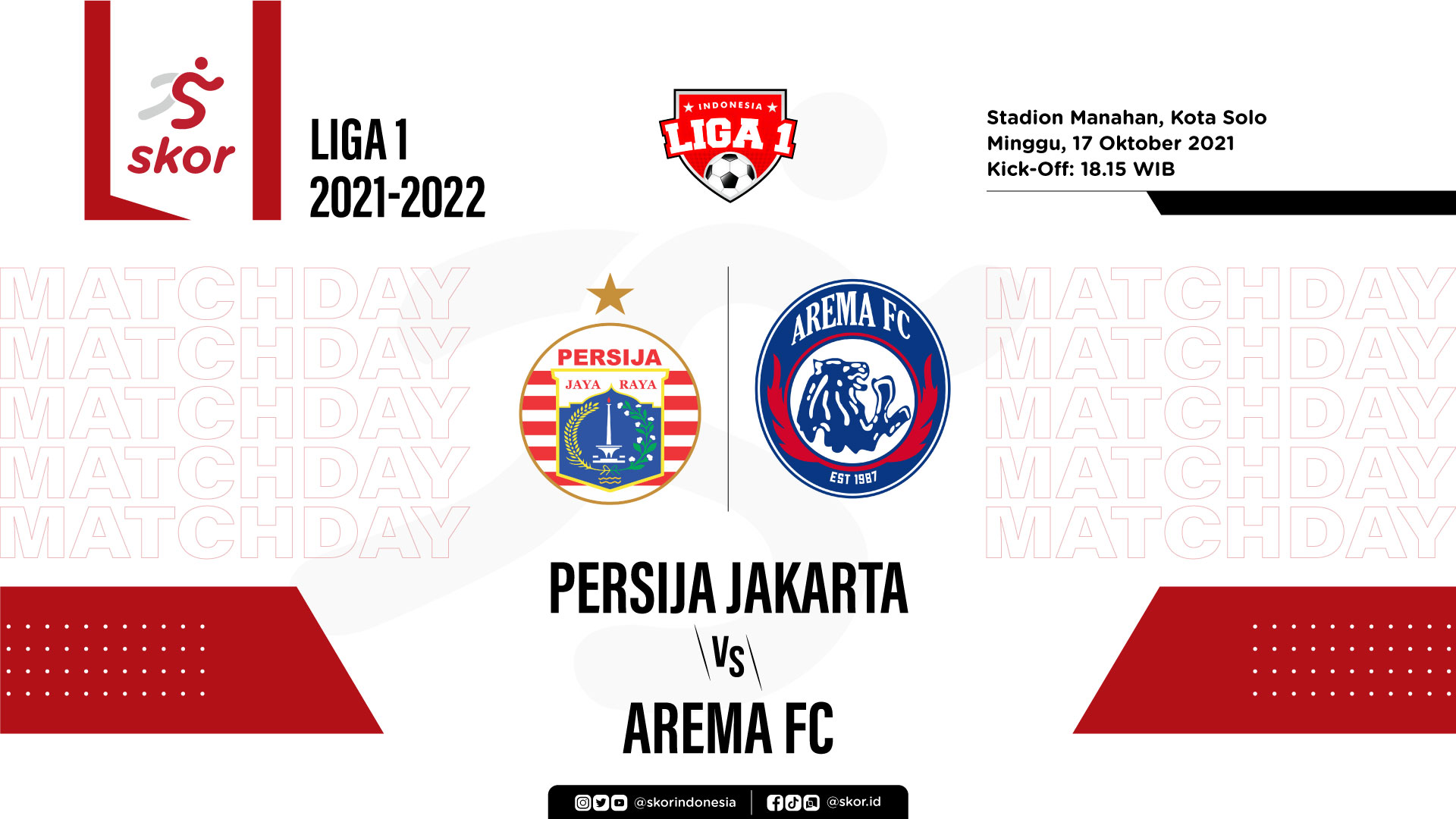 Hasil Persija vs Arema FC: Lawan 10 Pemain, Macan Kemayoran Rasakan Kekalahan Perdana