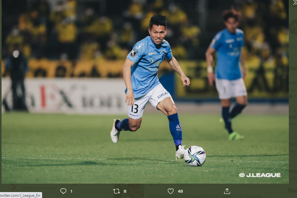 Pindah ke Liga Australia, Gelandang Yokohama FC Berdoa Timnya Bisa Selamat