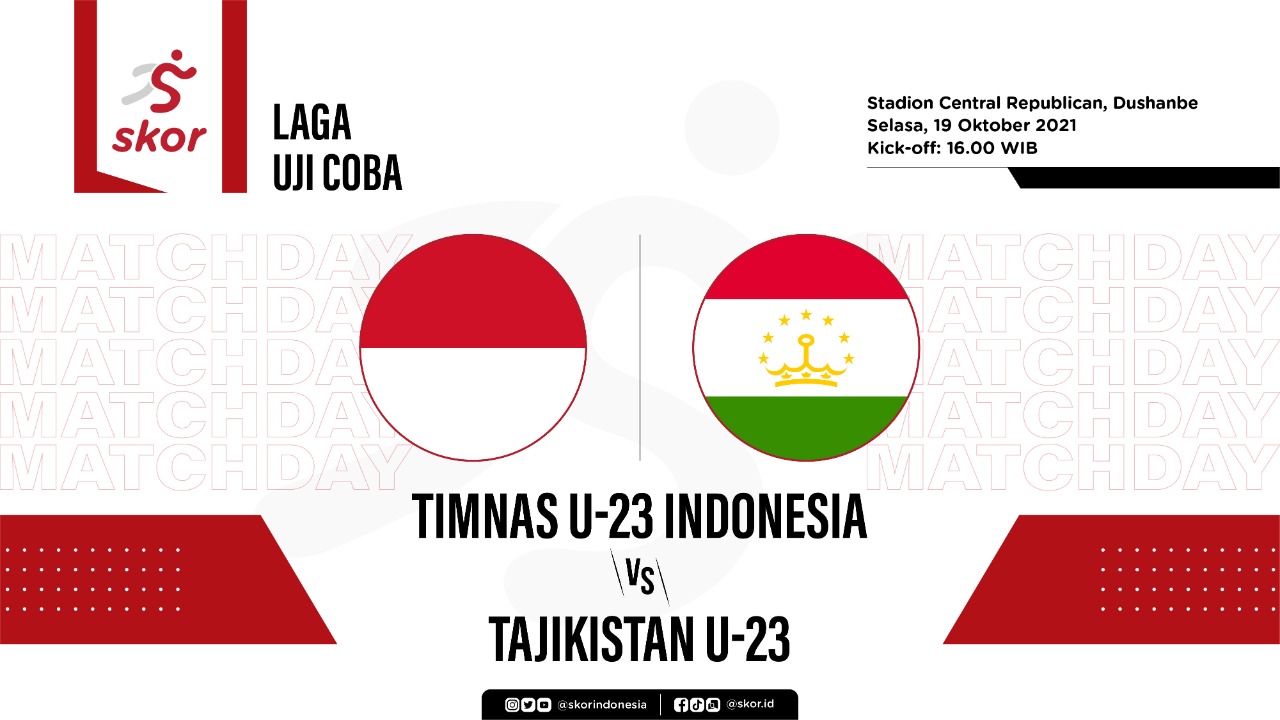Hasil Timnas U-23 Indonesia vs Tajikistan: Comeback, Garuda Muda Kalahkan Tuan Rumah