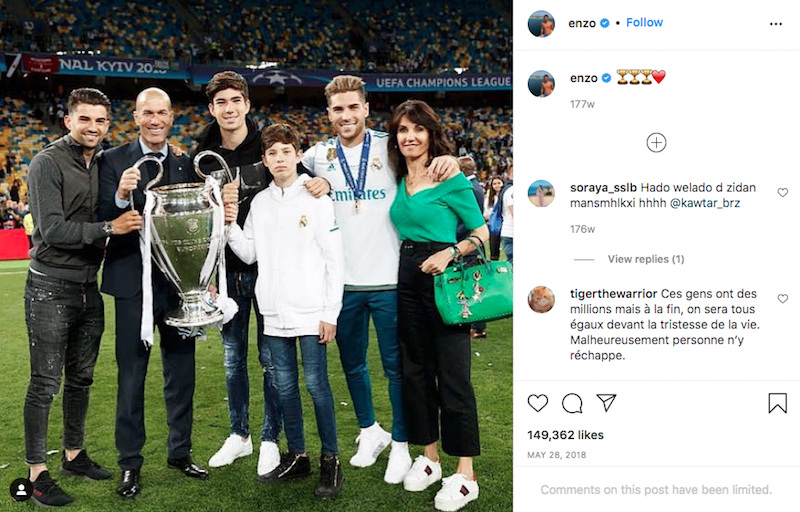 4 Anak Zinedine Zidane Kesulitan Mengikuti Jejak sang Ayah di Sepak Bola