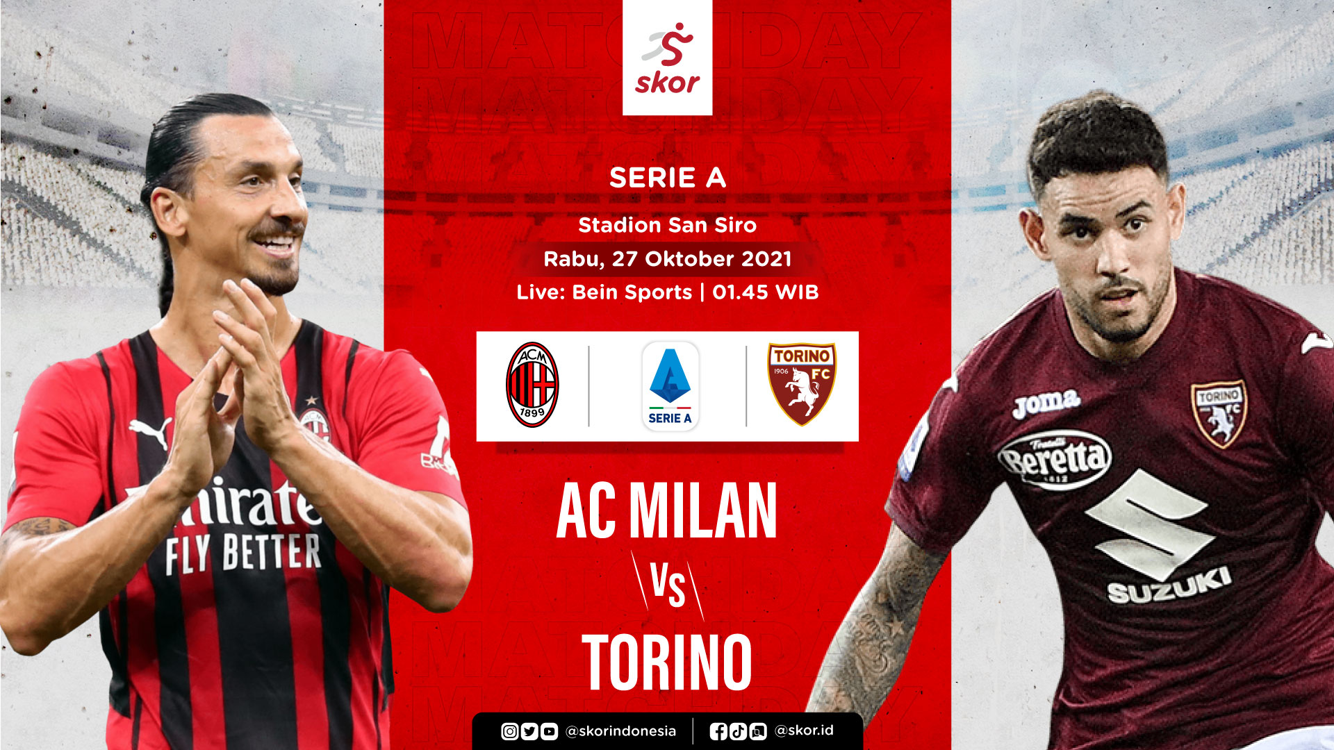 Prediksi AC Milan vs Torino: Peluang Emas Rossoneri ke Puncak