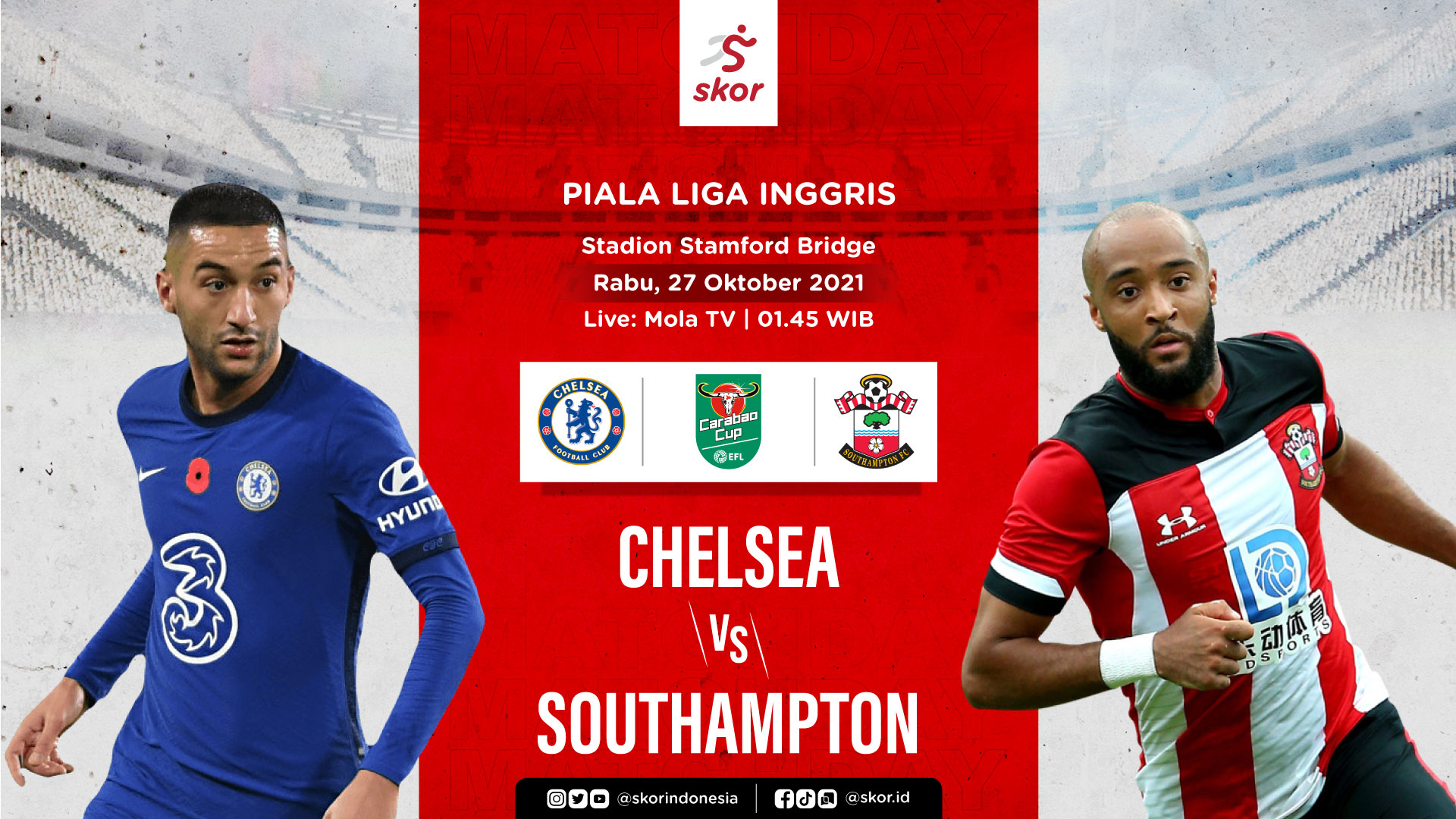 Prediksi Chelsea vs Southampton: Banyak Bintang Absen, The Blues Turunkan Tim Lapis Kedua