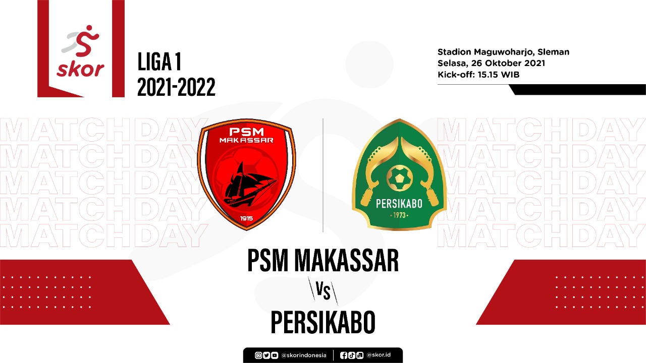 Hasil PSM Makassar vs Persikabo: Tanpa Pemenang, Misi Kudeta Laskar Padjajaran Gagal