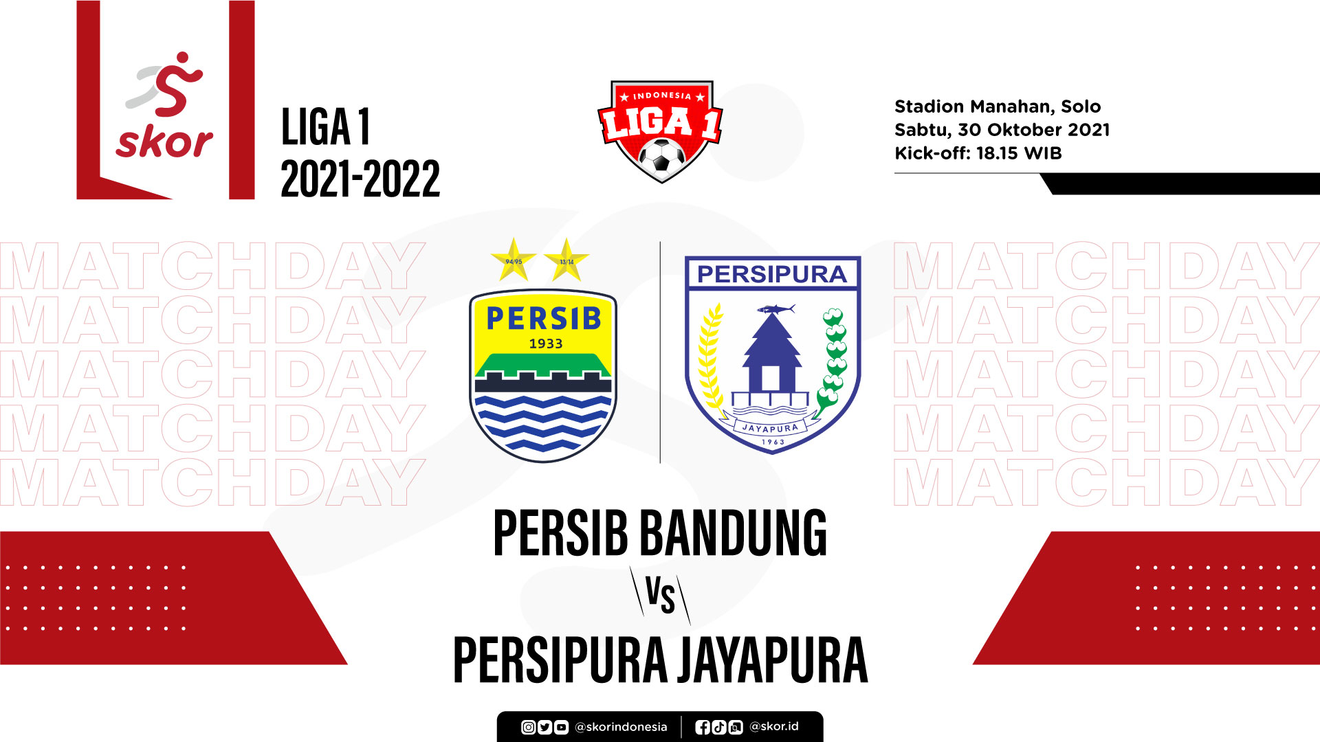 Persib Bandung vs Persipura Jayapura: Prediksi dan Link Live Streaming