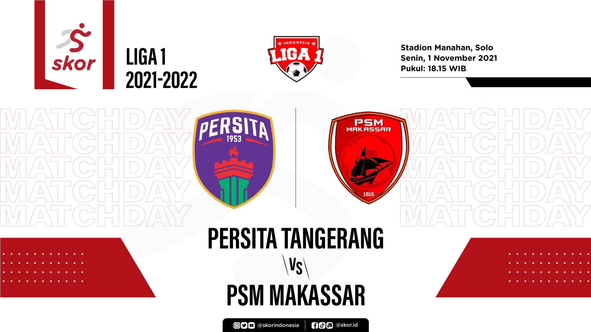 Persita vs PSM Makassar: Prediksi dan Link Live Streaming