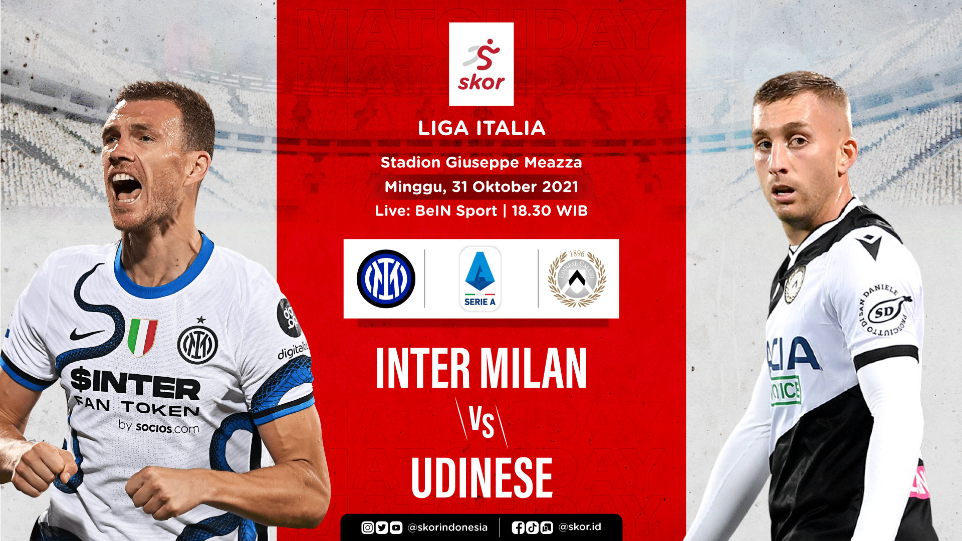Prediksi Inter Milan vs Udinese: Nerazzurri Berburu Kemenangan Beruntun