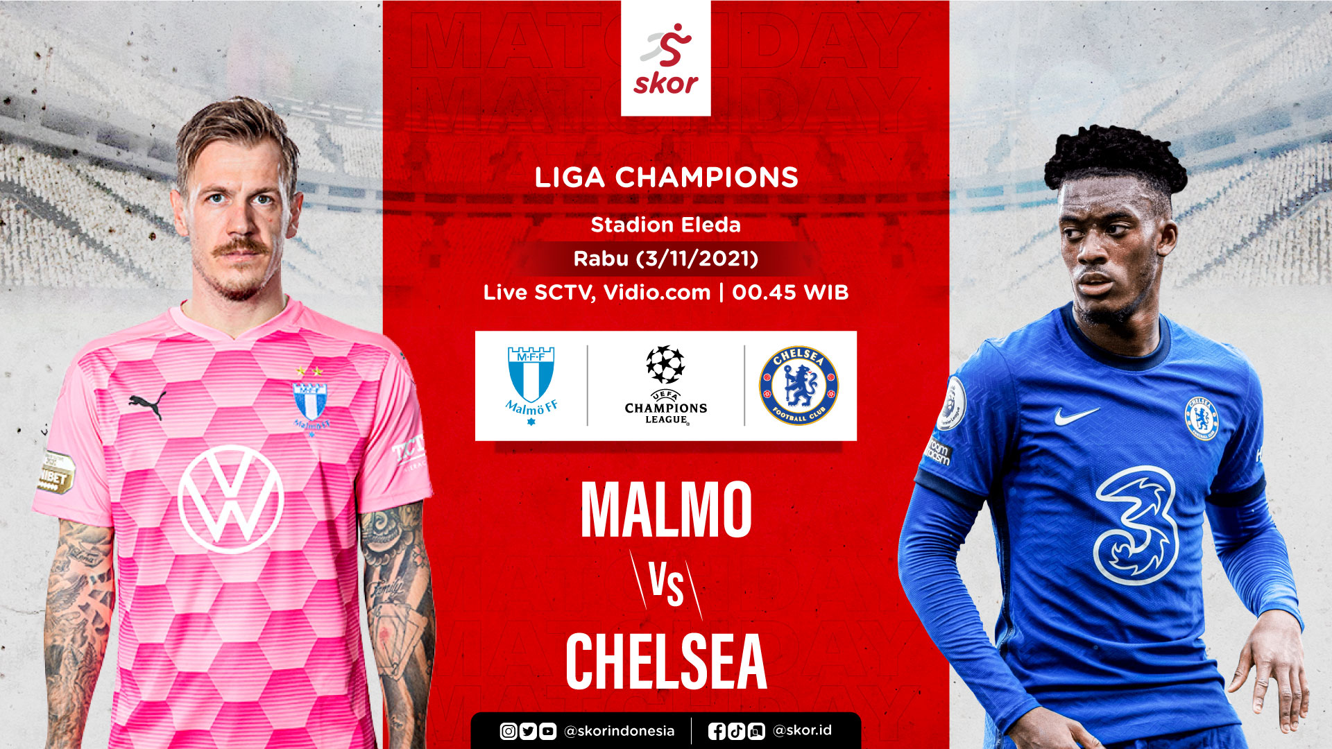 Prediksi Malmo vs Chelsea: The Blues Diramalkan Pesta Gol Lagi