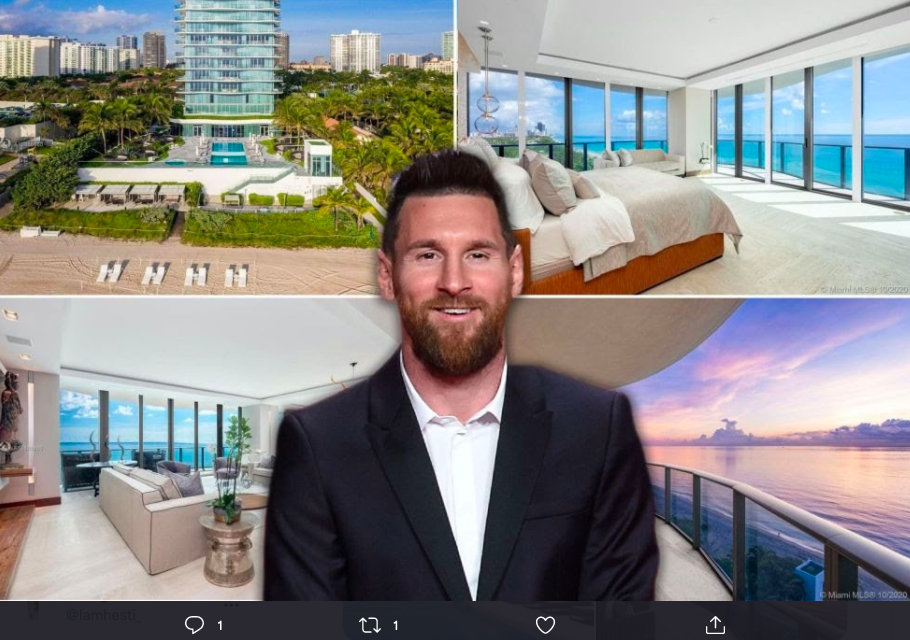 Baru 7 Bulan Beli, Lionel Messi Jual Apartemen Mewahnya di Miami