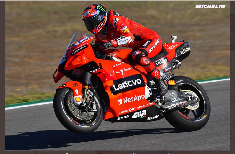 Francesco Bagnaia Menang, Ducati Kunci Gelar Juara Dunia Konstruktor MotoGP 2021