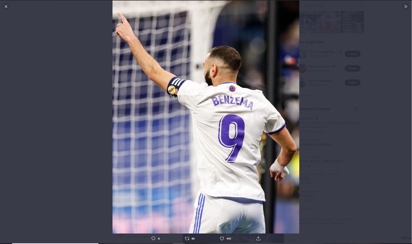 Musim 2021-2022, Kebangkitan Karim Benzema bersama Real Madrid dan Timnas Prancis