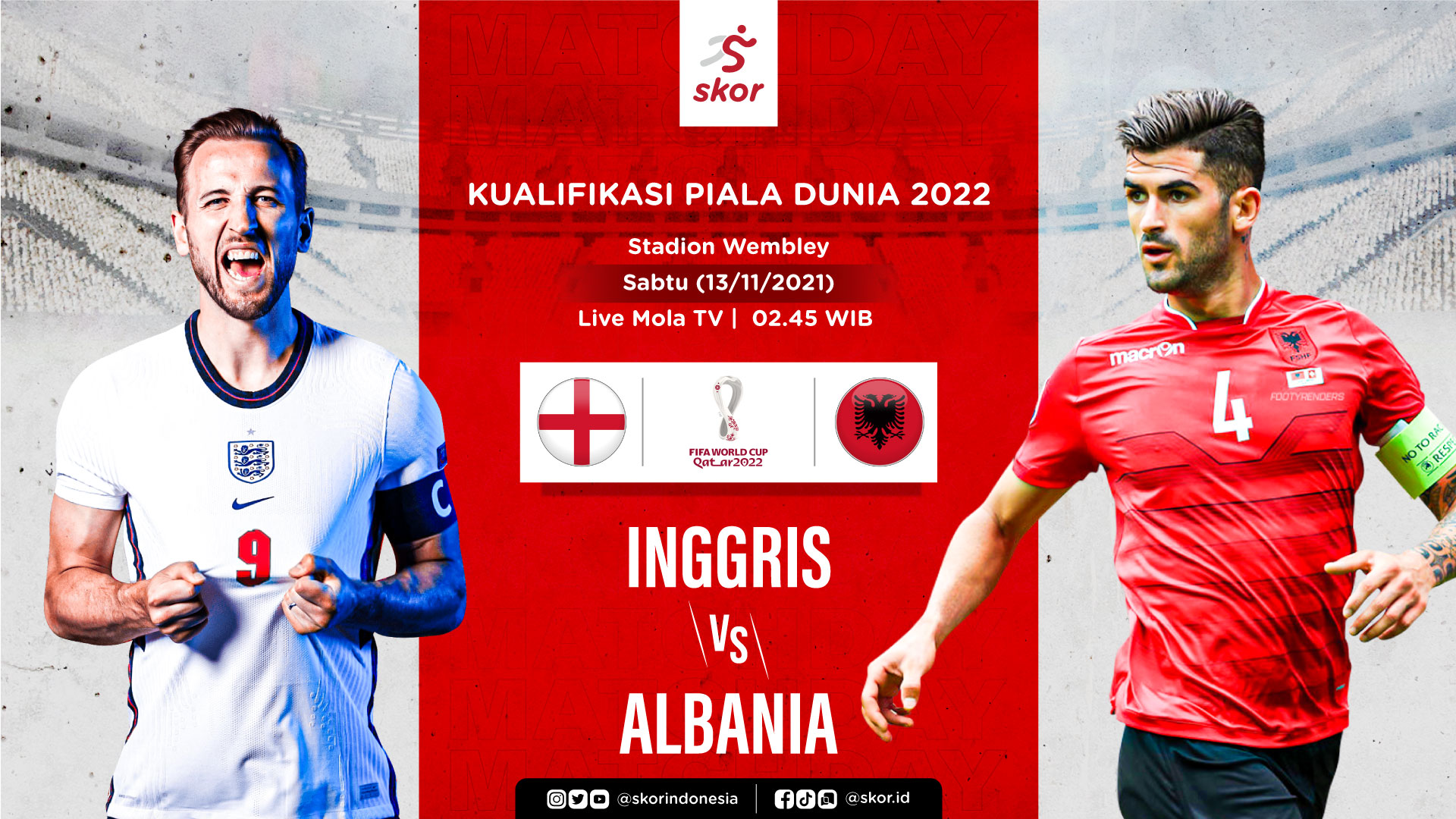 Prediksi Inggris vs Albania: Waktunya Pemain Debutan Unjuk Gigi