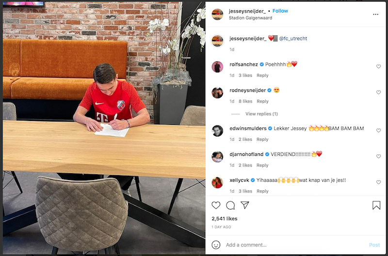 Anak Wesley Sneijder Dapat Kontrak Profesional di Utrecht