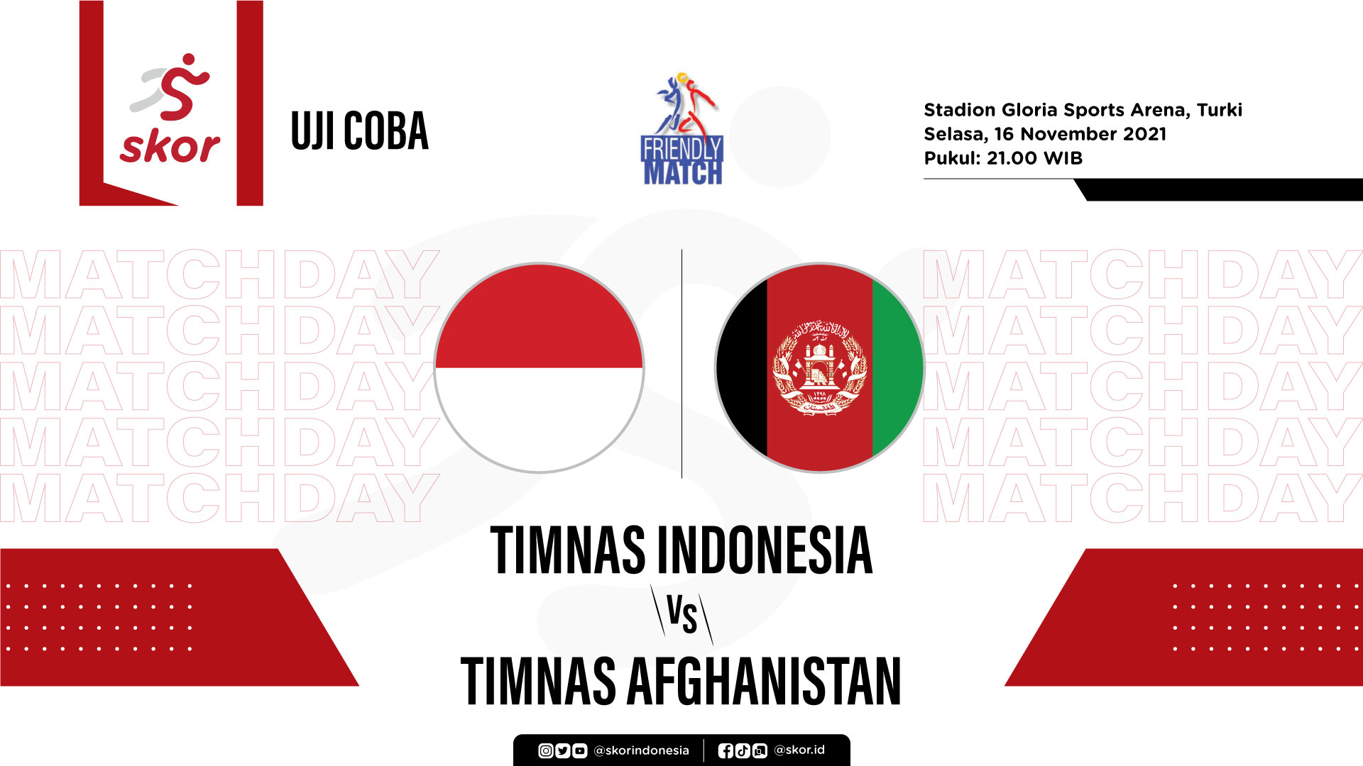 LIVE Update Timnas Indonesia vs Afghanistan dalam laga FIFA Matchday