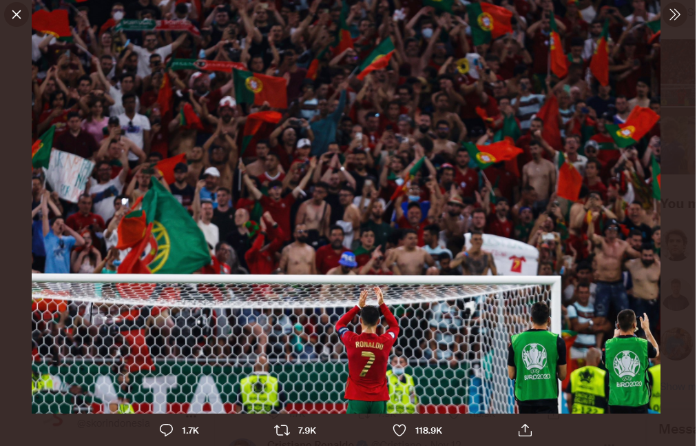 Portugal Kalah, Cristiano Ronaldo Torehkan Catatan Terburuk di Kualifikasi Piala Dunia