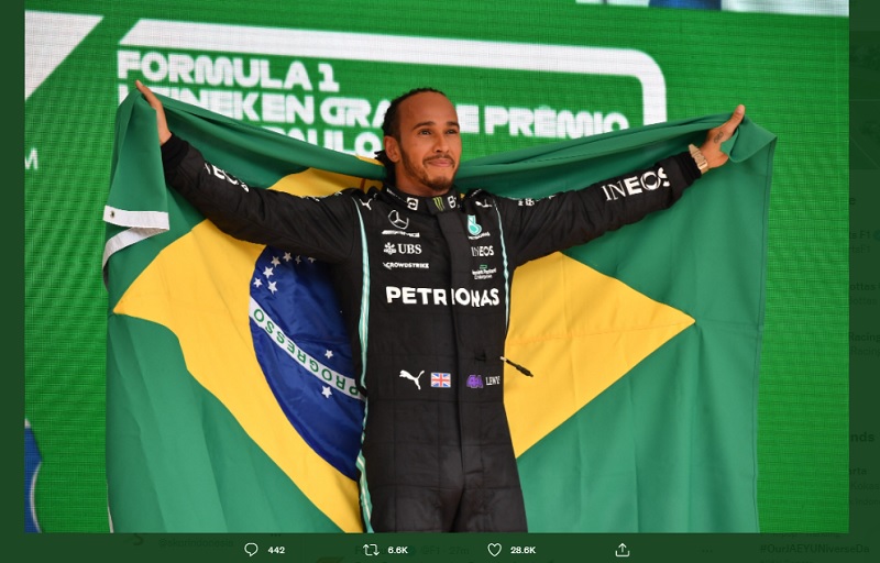 Buntut Drama Lewis Hamilton dan Max Verstappen di Brasil, Mercedes Ajukan PK ke FIA