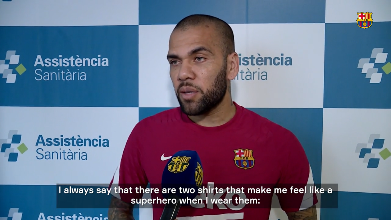 VIDEO: Dani Alves Sebut Keistimewaan Memakai Jersey Barcelona