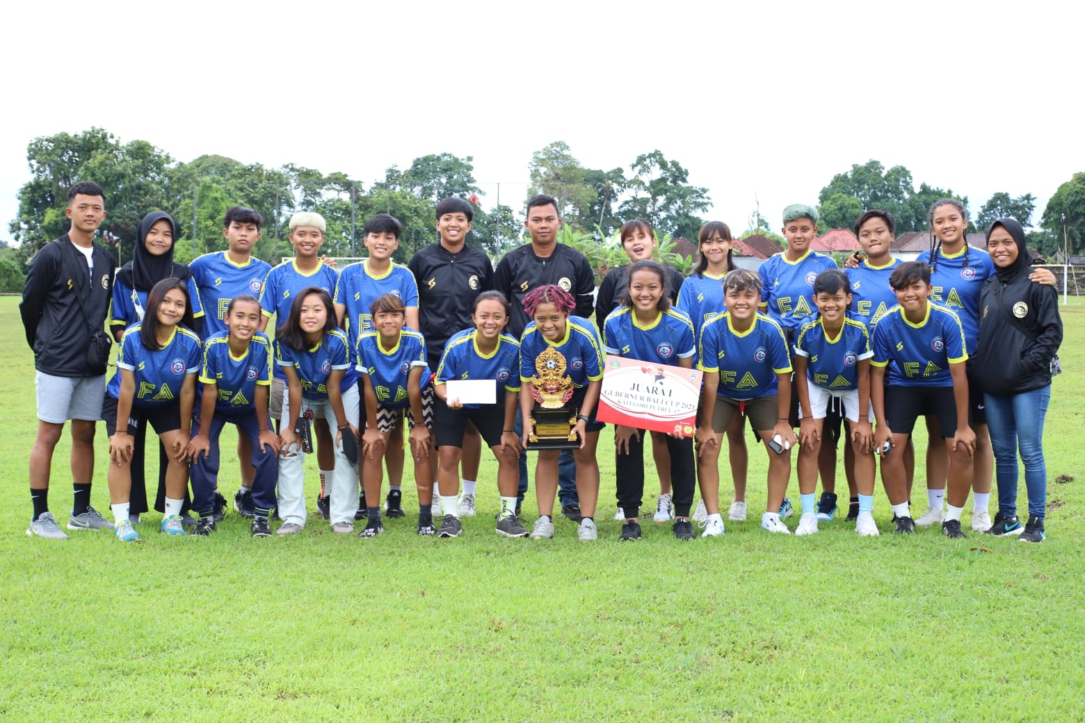 Juara Piala Gubernur Bali 2021, Arema FC Putri U-17 Alami Perkembangan Positif