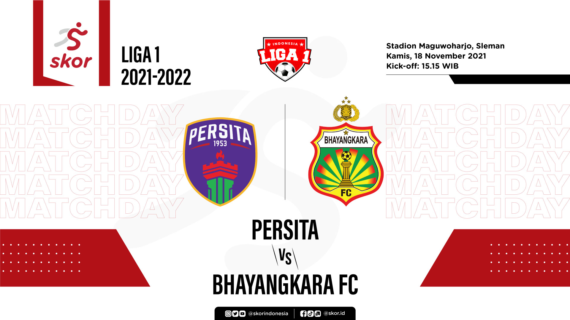 Persita Tangerang vs Bhayangkara FC: Prediksi dan Link Live Streaming