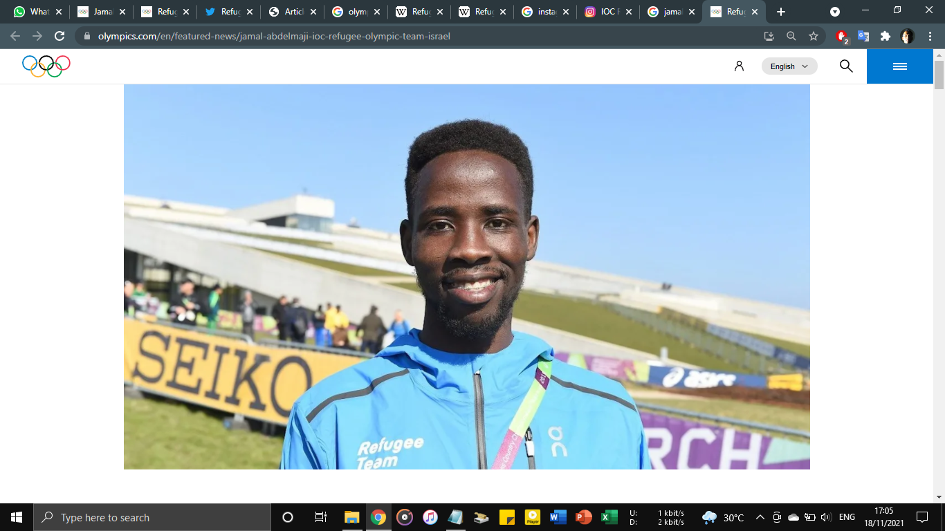 Jamal Abdoul-Magid dan Mimpi sebagai Olimpian dari Negara Konflik