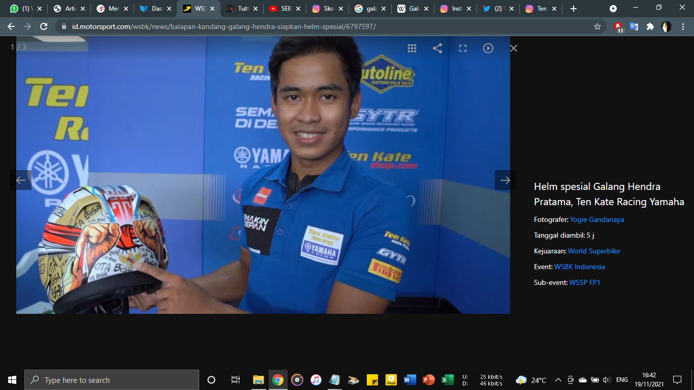 Galang Hendra Berharap MotoGP Indonesia Buka Kesempatan Pembalap Lokal