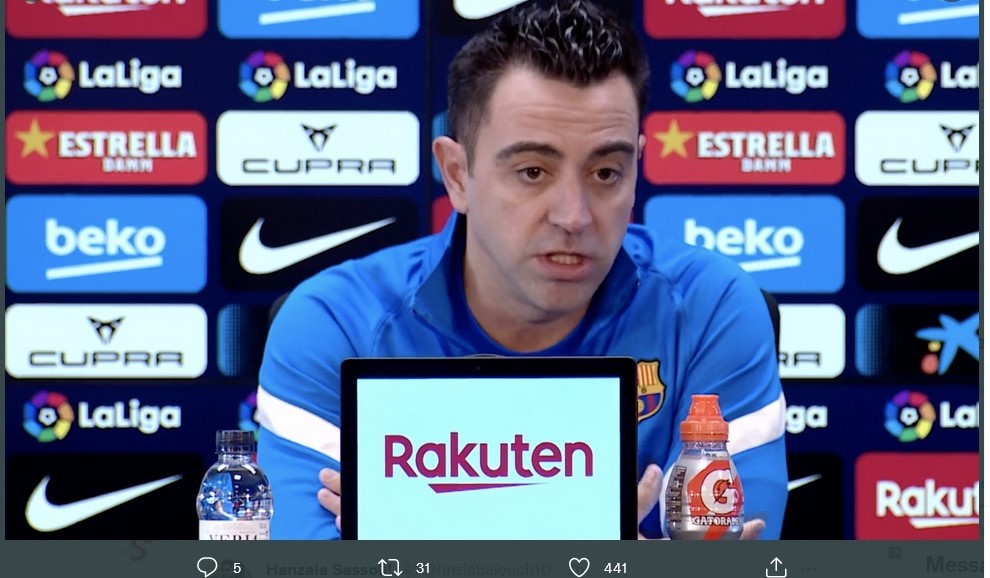 Xavi Hernandez: Saya Berikan Hidup Saya, Kami Tidak Boleh Gagal