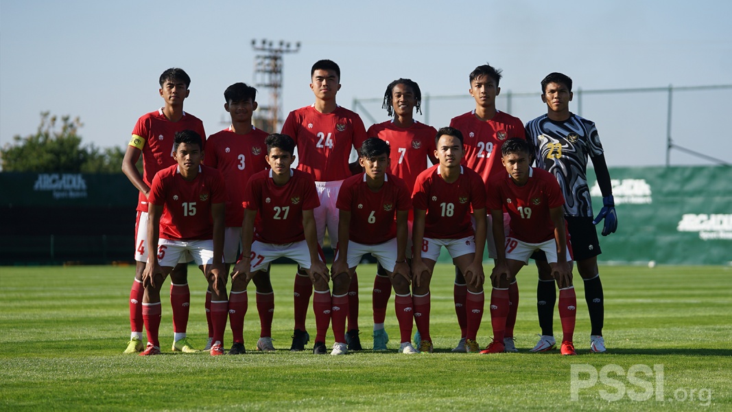 Timnas U-18 Indonesia Ungguli MMK Football Club, Sayang Laga Kembali Dihentikan