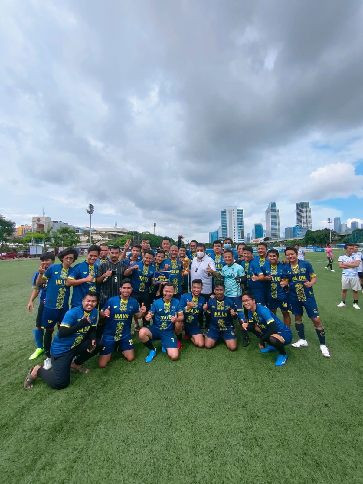 Berita Komunitas: Ulang Tahun Kedua, Pertandingan Internal Brawijaya Football Club Dihadiri Bos Persiba Balikpapan